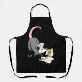 Tablier Chef Opossum Possum Dans Un Chefs Casquette Master (Recto)
