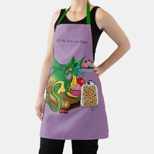 Tablier Chef pâtissier Dragon Vert (Insitu)
