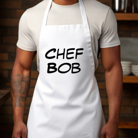 Tablier Chef personnalisé