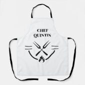Tablier Chef personnalisé (Recto)