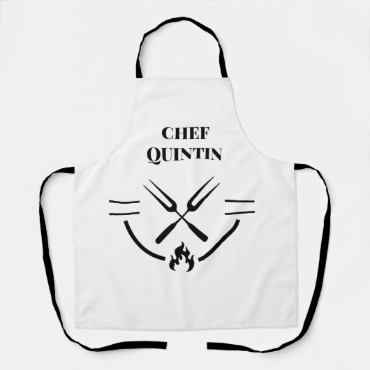Tablier Chef personnalisé (Recto)