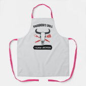Tablier Chef personnalisé, Grill barbecue Texas pe (Recto)