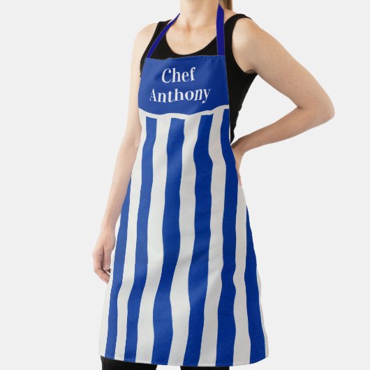 Tablier Chef personnalisé masculin trié (Insitu)