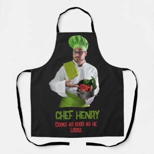 Tablier Chef photo personnalisé