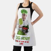 Tablier Chef photo personnalisé (Insitu)