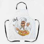 Tablier Chef pizzaiolo (Recto)