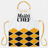 Tablier Chef principal nom du vérificateur personnalisé no (Recto)