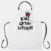 Tablier Chef Royal Apron : Roi de la cuisine (Recto)