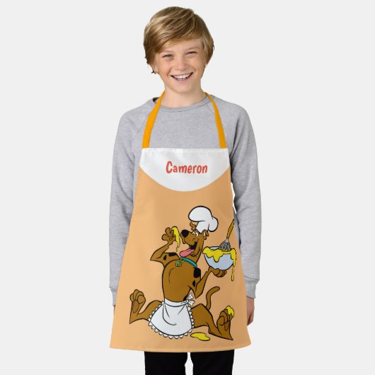 Tablier Chef Scooby Doo Thanksgiving (Porté)