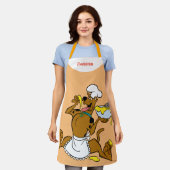 Tablier Chef Scooby Doo Thanksgiving (Porté)