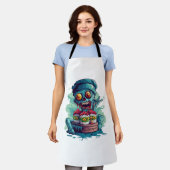 Tablier Chef Sushi Haunted (Porté)