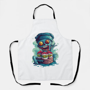 Tablier Chef Sushi Haunted