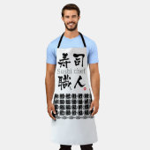 Tablier Chef sushi KANJI (Porté)
