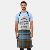 Tablier Chef Tartan du Clan Anderson (Porté)
