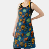 Tablier Chefs de citrouille d'Halloween (Insitu)
