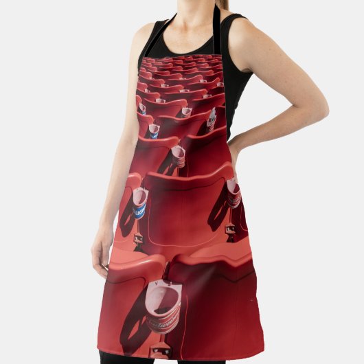 Tablier Chemin de chaise rouge (Insitu)