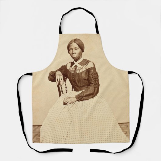 Tablier Chemin de fer abolitionniste Harriet Tubman (Recto)