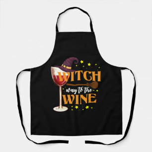 Tablier Chemin De Sorcière Au Vin - Amoureux Du Vin D'Hall