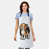 Tablier Chemise beagle Chien T (Porté)