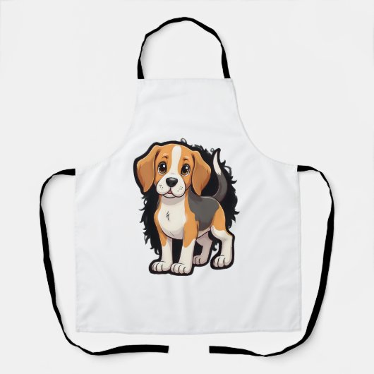 Tablier Chemise beagle Chien T (Recto)