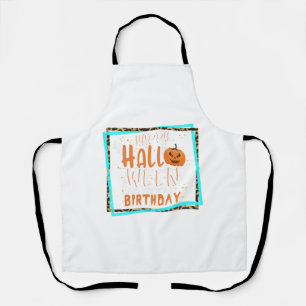 Tablier Chemise cadeau d'anniversaire d'Halloween, Anniver