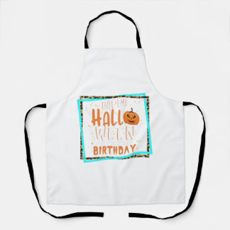 Tablier Chemise cadeau d'anniversaire d'Halloween, Anniver