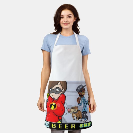 Tablier Chemise Cold Beer (Porté)