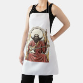 Tablier Chemise d'art vectoriel de guitariste de gravure v (Insitu)