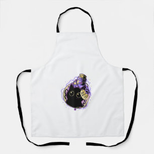 Tablier Chemise de chat noir gothique Chat d'Halloween Sor