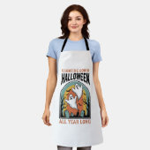 Tablier Chemise de compte à rebours d'Halloween Graphique (Porté)