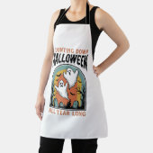 Tablier Chemise de compte à rebours d'Halloween Graphique (Insitu)