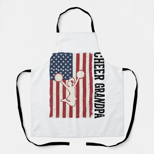 Tablier Chemise de conception de drapeau vintage patriotiq (Recto)