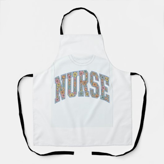 Tablier Chemise de conception de lettrage universitaire fl (Recto)