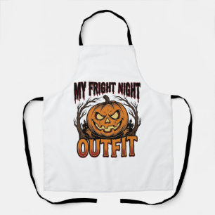 Tablier Chemise de déguisement Halloween Tenue Citrouille