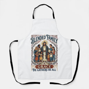 Tablier Chemise de famille recomposée Jésus Chemise chréti