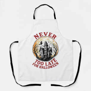 Tablier Chemise de gravure vintage Halloween Maison hantée