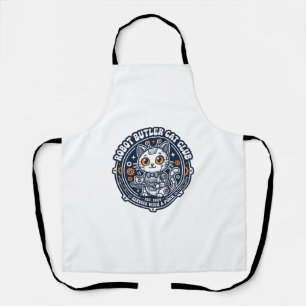 Tablier Chemise de l'amant de chat de robot de majordome -