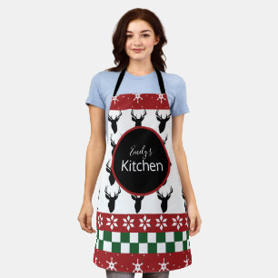 Tablier Chemise de Noël hideuse Sweater Fair Isle laid