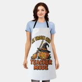 Tablier Chemise de professeur Halloween drôle conception d (Porté)