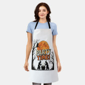 Tablier Chemise de sorcière de chaudron de fête d'Hallowee (Porté)