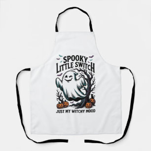 Tablier Chemise de sorcière Halloween Design d'humour de f