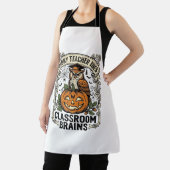 Tablier Chemise d'école vintage de professeur de citrouill (Insitu)