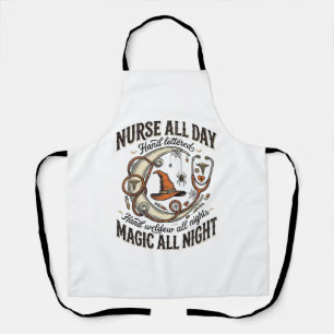 Tablier Chemise d'infirmière Halloween Sorcière Médicale É