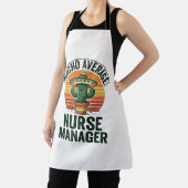 Tablier Chemise drôle de cactus Nacho Average Nurse Manage (Insitu)