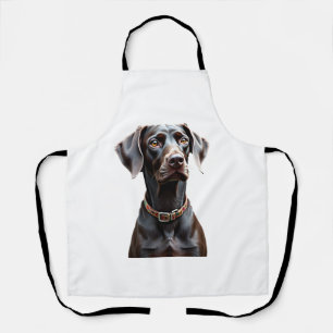 Tablier Chemise drôle de Pointer Mère Père Amateur de chie