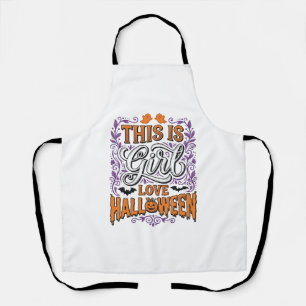 Tablier Chemise fantomatique mignonne vintage Halloween Gi