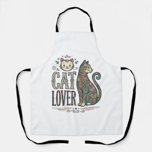Tablier Chemise Graphique de Style de Gravure pour Amoureu