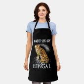 Tablier Chemise Mère de chat du Bengale (Porté)