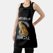 Tablier Chemise Mère de chat du Bengale (Insitu)
