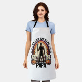 Tablier Chemise Papa Halloween Vintage Cimetière Coucher d (Porté)